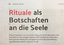 Rituale als Botschaften an die Seele